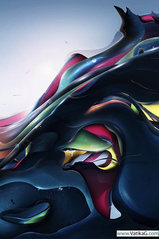Abstract waves 