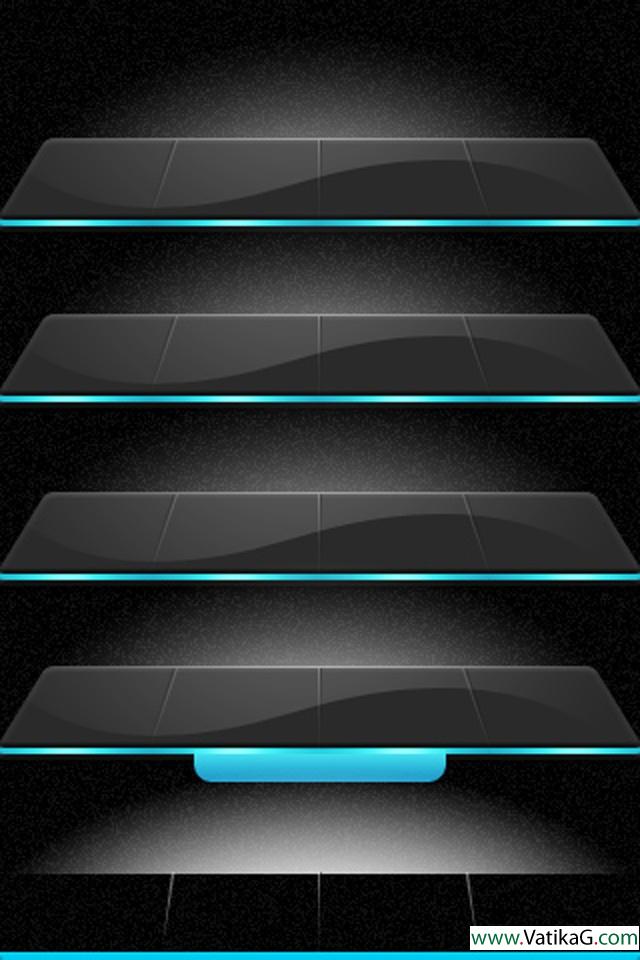 Aero glass shelf 