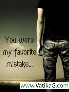 My mistake