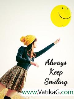 Keep smiling