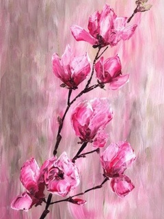 Free Animated Backgrounds on Magnolia Flowers   Animated Mobile Wallpaper For Mobile Phone