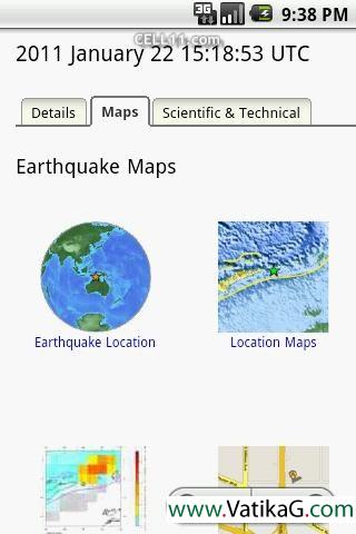 Earthquake viewer