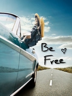 Download Be free - Love wallpapers for mobile phone..
