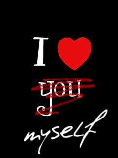 I love you myself