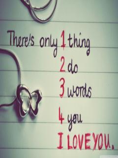 Only 1 thing