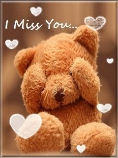 I miss you