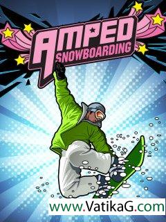 Smped snowboarding