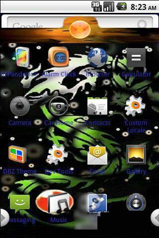 Android dbz theme