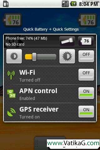 Quick battery v0.8.2