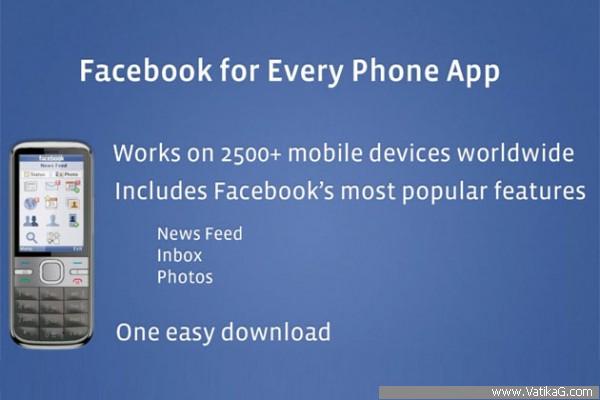 Facebook phone app
